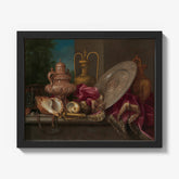 Still Life with Silver and Gold Plate, Shells, and a Sword by Meiffren Conte - thumbnail_1_bf_6737b301746ff704b89f86fa